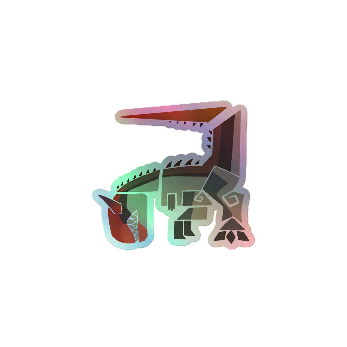 STICKER: Aztec Carno (holographic) – Primal Carnage Store