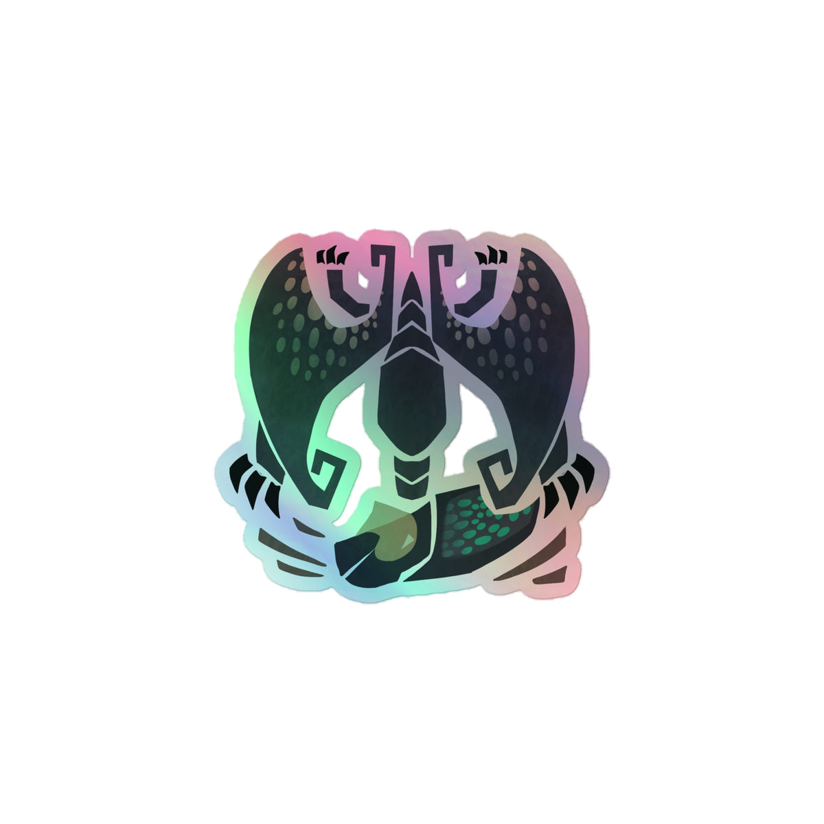 STICKER: Aztec Tupa (holographic) – Primal Carnage Store