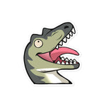 STICKER: Laughing Raptor