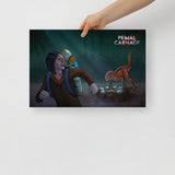 Capture the Egg (premium semigloss poster)