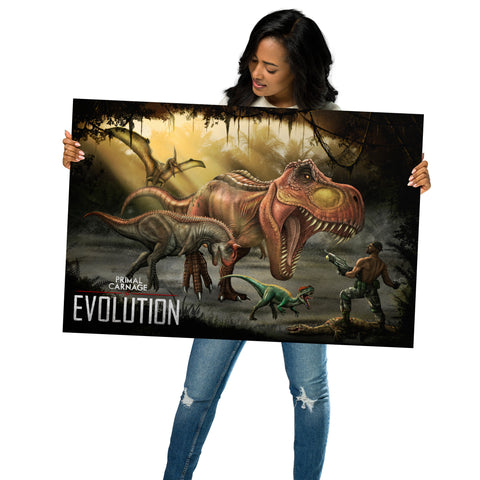 Primal Carnage EVOLUTION (premium semigloss poster)