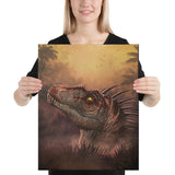 Alpha Male Novaraptor (Pristine Canvas Print)