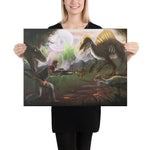 Forest ACTION! (pristine canvas print)
