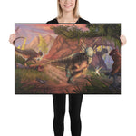 Primal ACTION Poster #2 (pristine canvas print)
