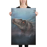Alpha Female Novaraptor (pristine canvas print)