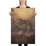 Alpha Male Novaraptor (Pristine Canvas Print)