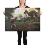 Forest ACTION! (pristine canvas print)