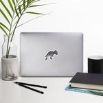 STICKER: Pachycephalosaurus Monochrome