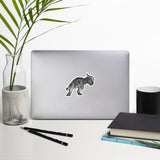 STICKER: Pachycephalosaurus Monochrome