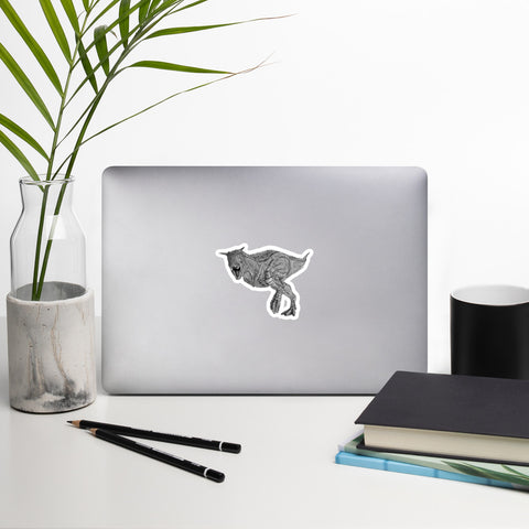 STICKER: Carnotaurus Monochrome