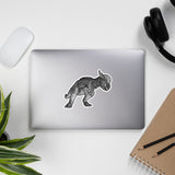 STICKER: Pachycephalosaurus Monochrome