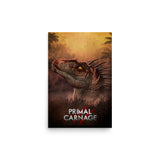 Alpha Male Novaraptor (premium semigloss poster)