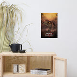 Alpha Male Novaraptor (premium semigloss poster)