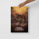 Alpha Male Novaraptor (premium semigloss poster)