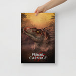 Alpha Male Novaraptor (premium semigloss poster)