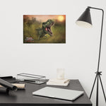 Green Rex (premium semigloss poster)