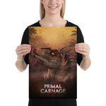 Alpha Male Novaraptor (premium semigloss poster)