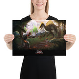 Forest ACTION! (premium semigloss poster)