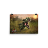 Green Rex (premium semigloss poster)