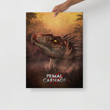 Alpha Male Novaraptor (premium semigloss poster)
