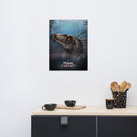 Alpha Female Novaraptor (premium semigloss poster)