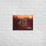 Sunset Rex Portrait (premium semigloss poster)