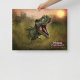 Green Rex (premium semigloss poster)