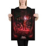 Flare Fright Poster (premium semi-gloss print)