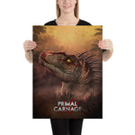 Alpha Male Novaraptor (premium semigloss poster)