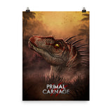 Alpha Male Novaraptor (premium semigloss poster)