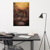 Alpha Male Novaraptor (premium semigloss poster)