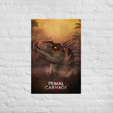 Alpha Male Novaraptor (premium semigloss poster)