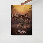 Alpha Male Novaraptor (premium semigloss poster)