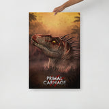 Alpha Male Novaraptor (premium semigloss poster)