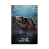 Alpha Female Novaraptor (premium semigloss poster)