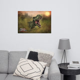 Green Rex (premium semigloss poster)