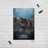 Alpha Female Novaraptor (premium semigloss poster)