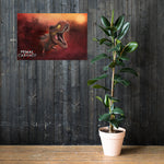 Sunset Rex Portrait (premium semigloss poster)