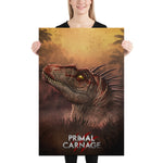 Alpha Male Novaraptor (premium semigloss poster)