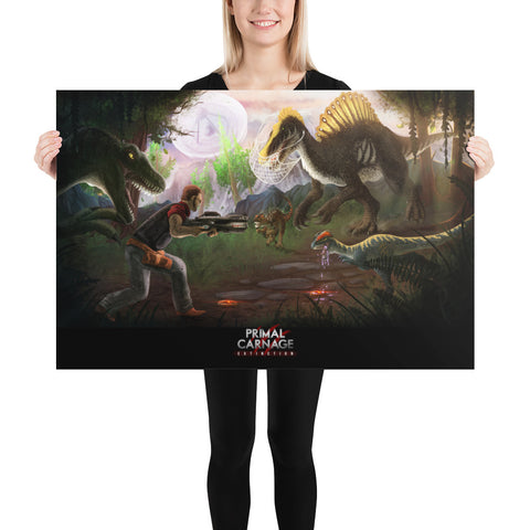 Forest ACTION! (premium semigloss poster)