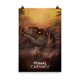 Alpha Male Novaraptor (premium semigloss poster)
