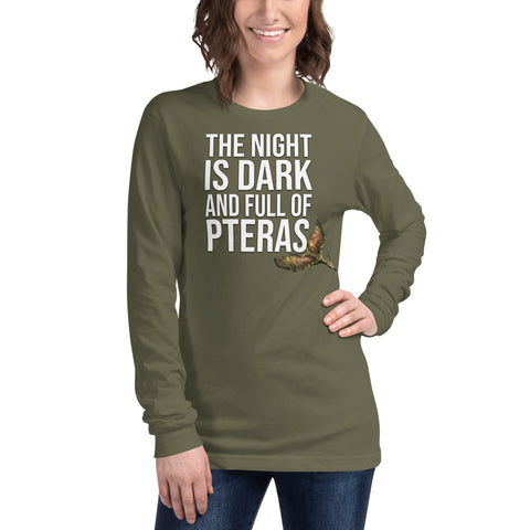Night Pterrors (Unisex Long Sleeve Shirt)